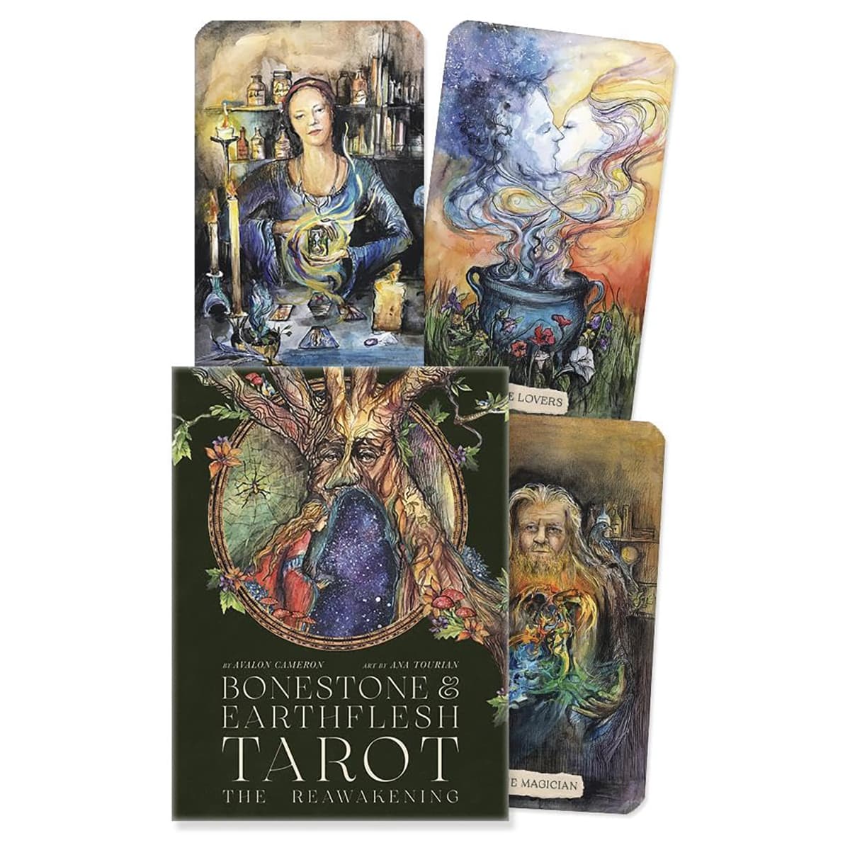 Bonestone & Earthflesh tarot by Cameron & Tourlan