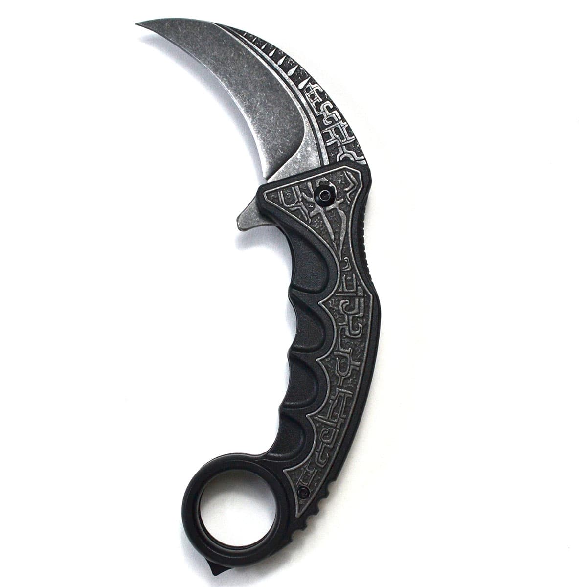 7" Folding Pruning Blade Black