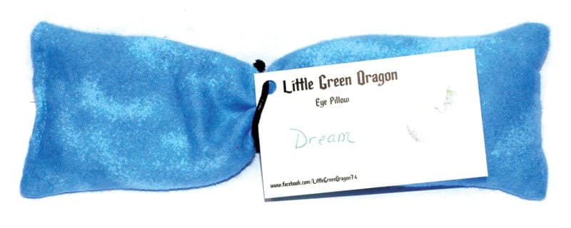 Dream eye pillow