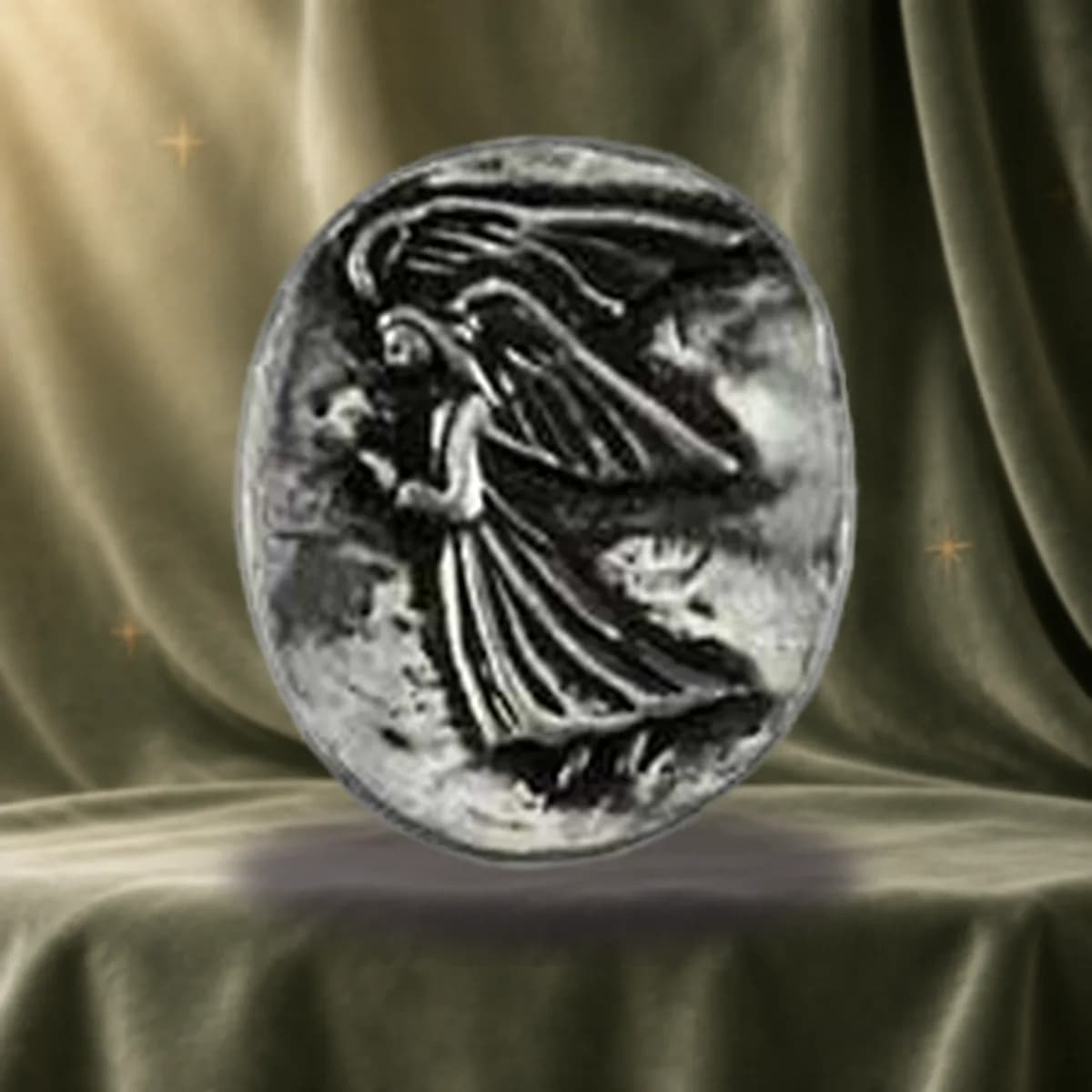 Angel pocket stone