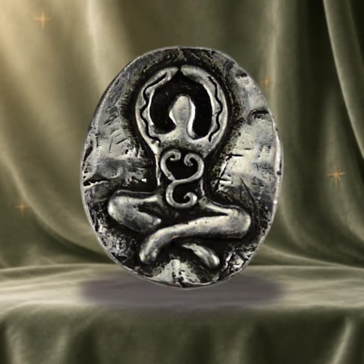 Goddess pocket stone