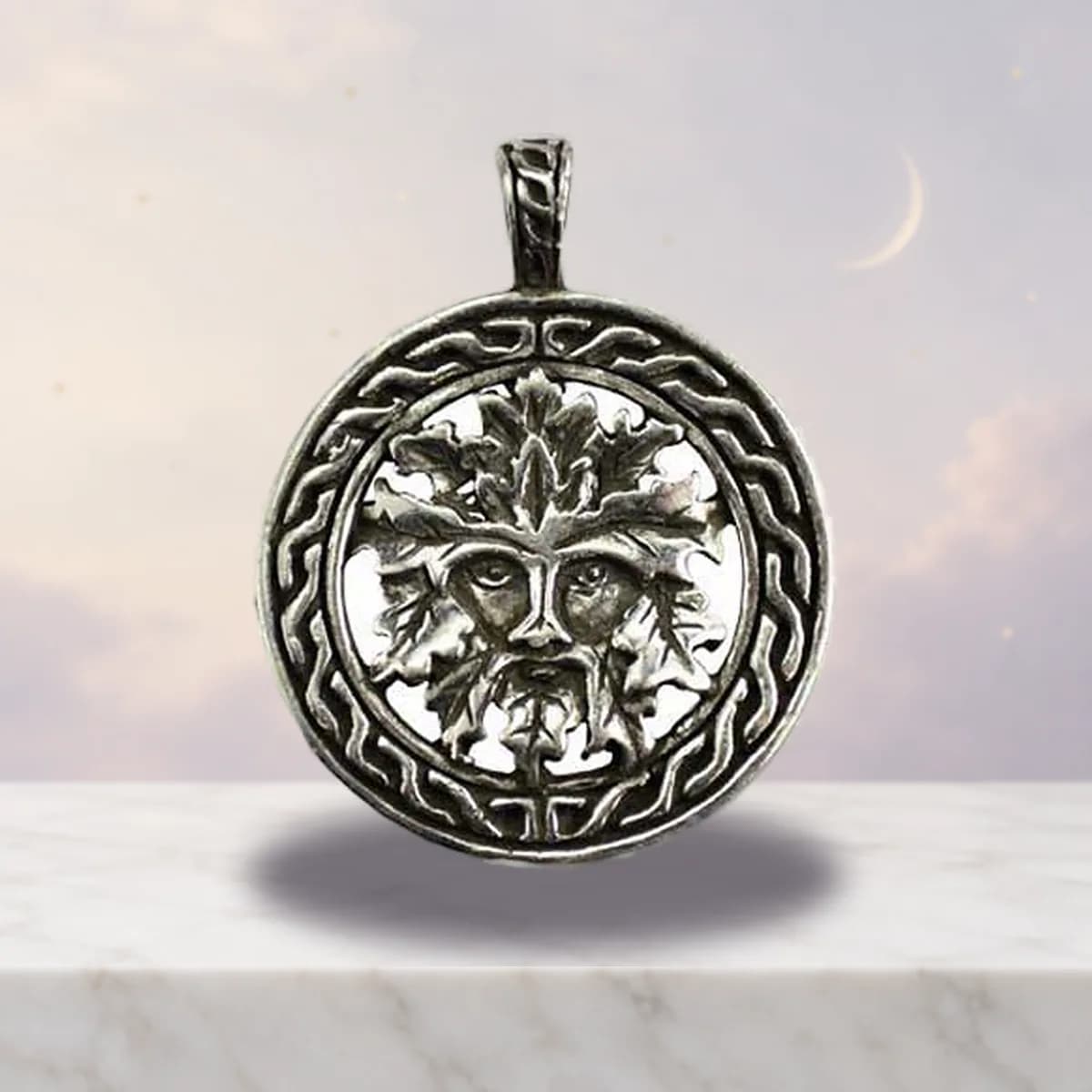 Celtic Greenman amulet