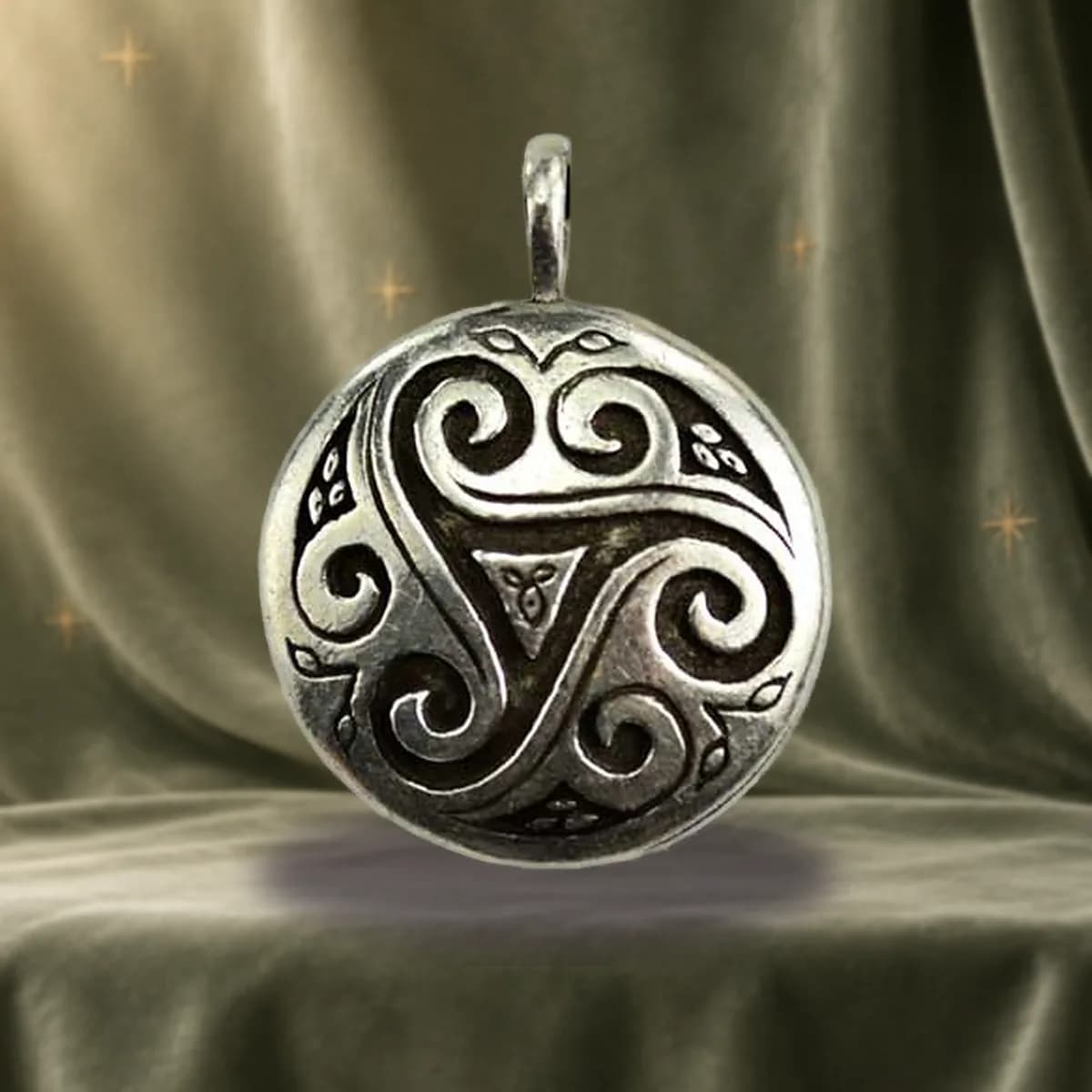 Triskele Shield amulet