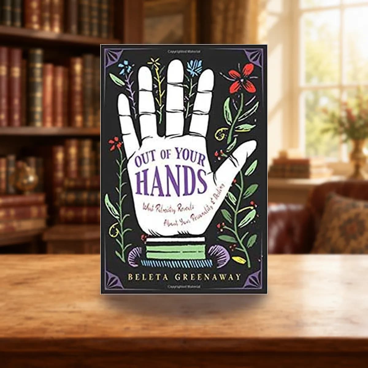 Out of Your Hands Palm by Beleta Greenaway