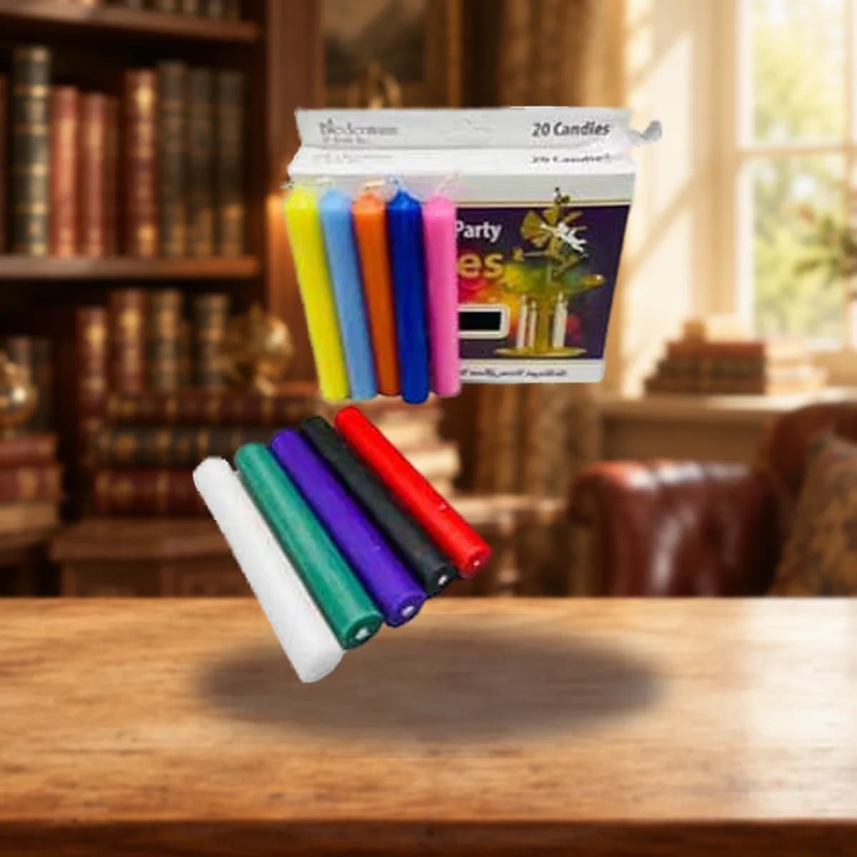 Assorted Chime Candles, 20-pack