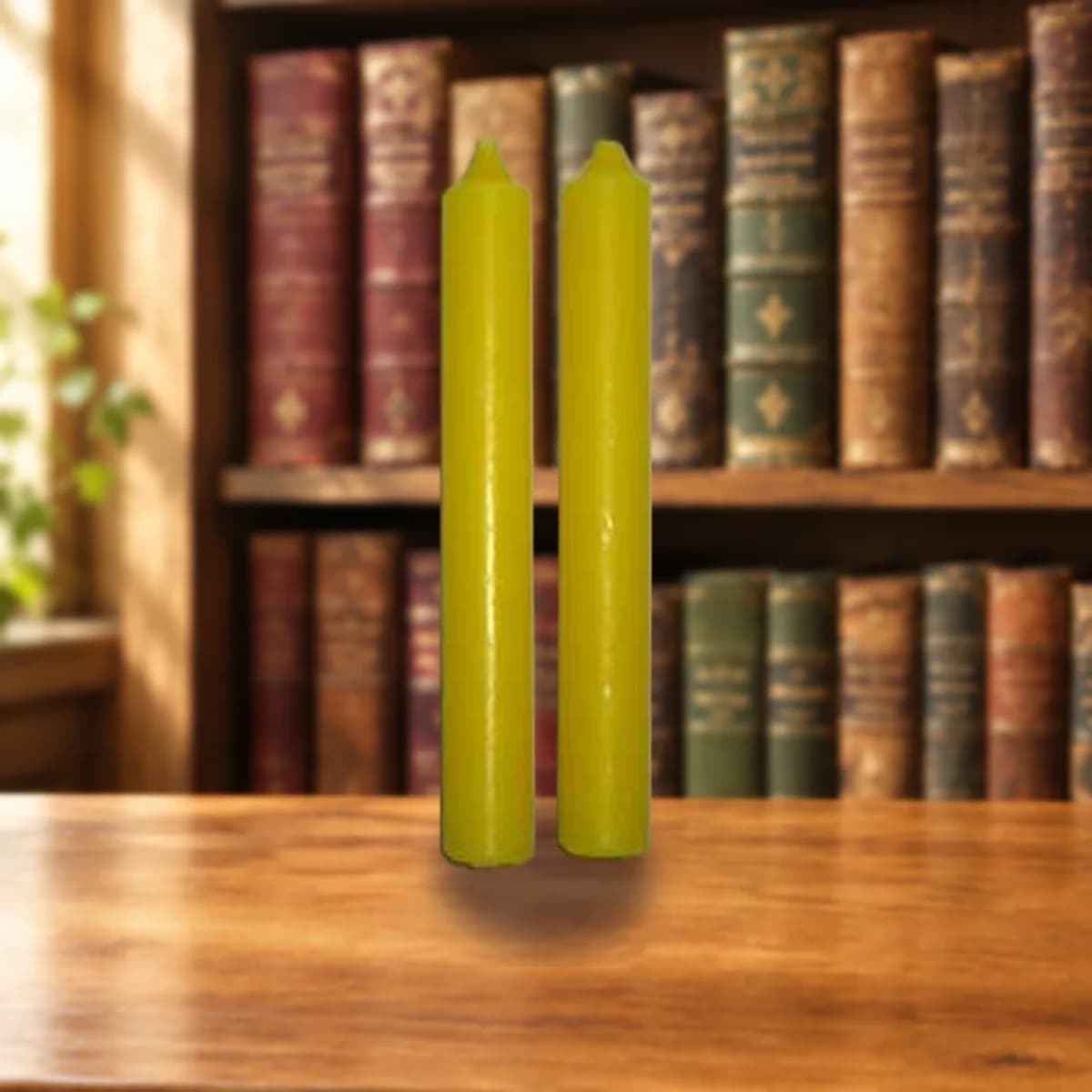 1/2" Yellow Chime Candle 20 pack