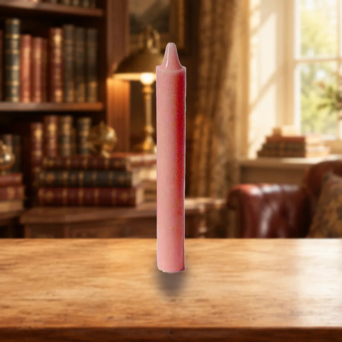 Pink 6" Household Candle