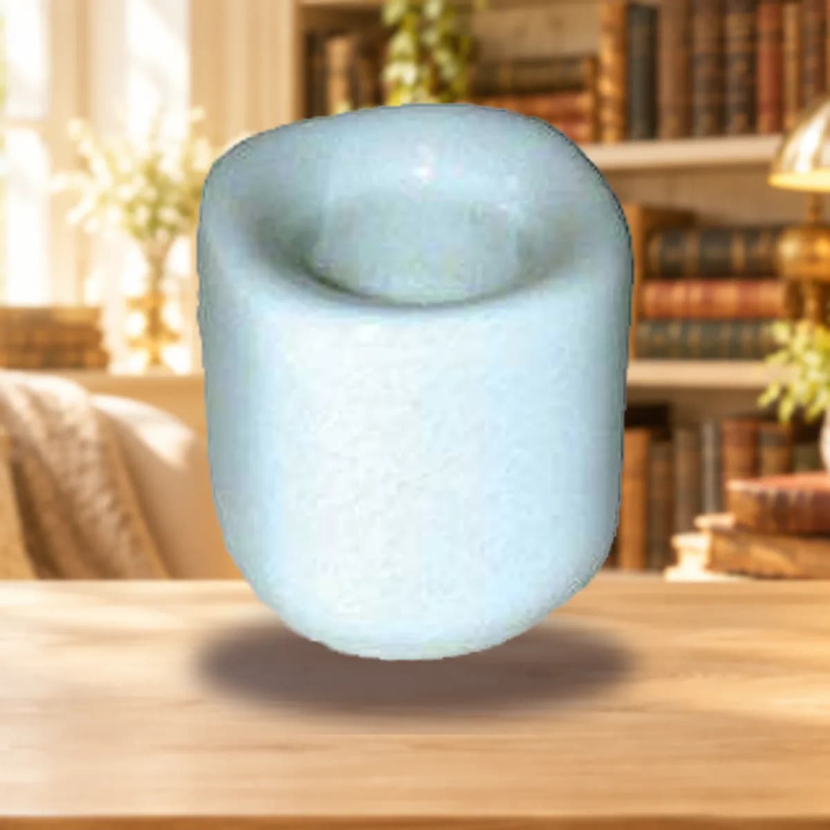 White Ceramic Chime Holder