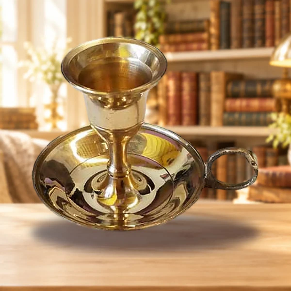 Brass ChamberstickTaper candle holder