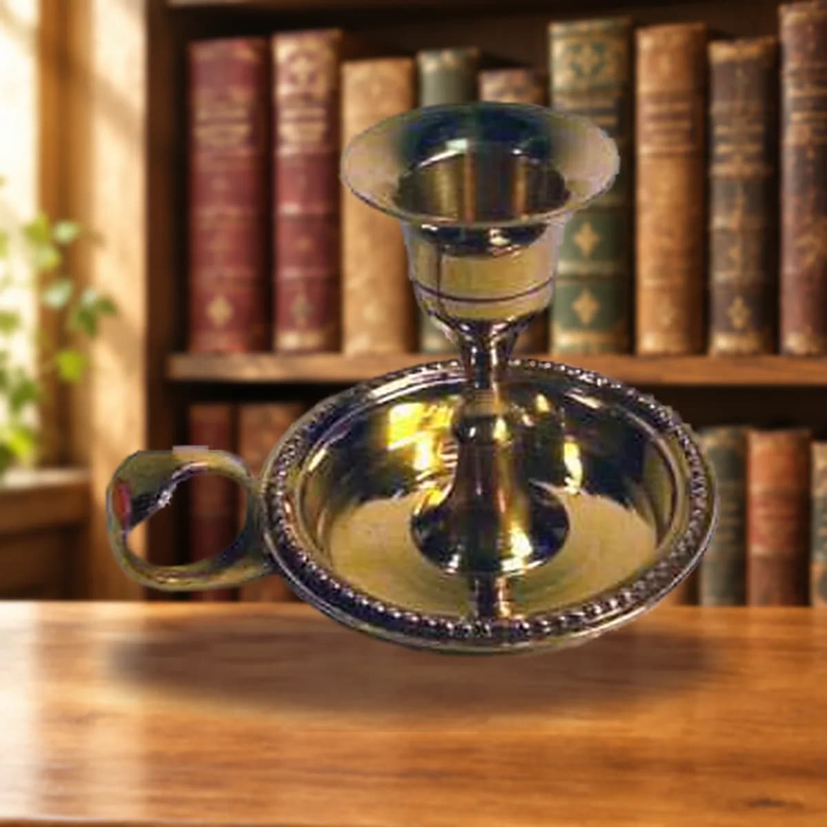 Brass Chamberstick Taper candle holder