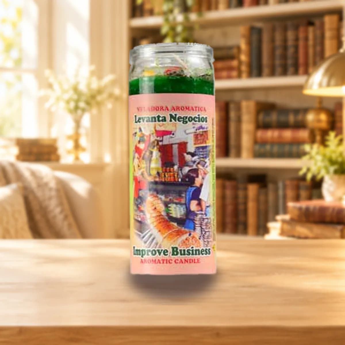 Improve Business (Levanta Negocios) aromatic jar candle