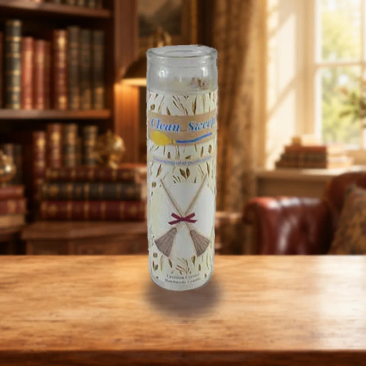 Clean Sweep aromatic jar candle