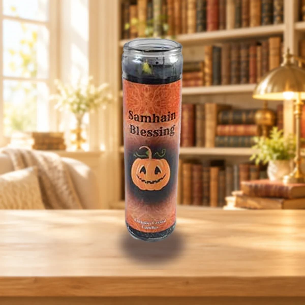 Samhain Blessing aromatic jar candle