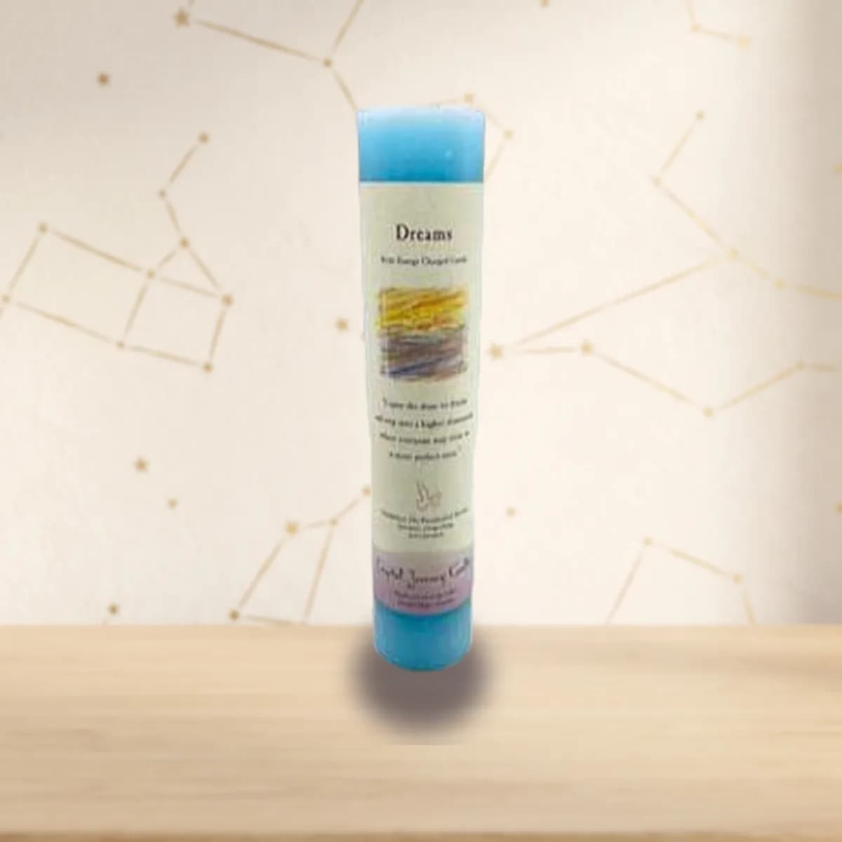 Dreams Reiki Charged Pillar candle