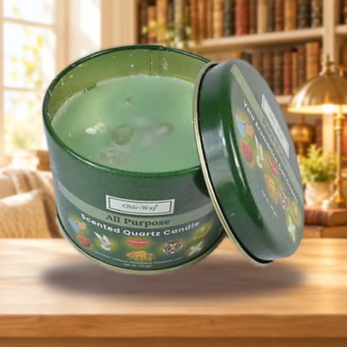 Para Todo (All Purpose) quartz tin candle