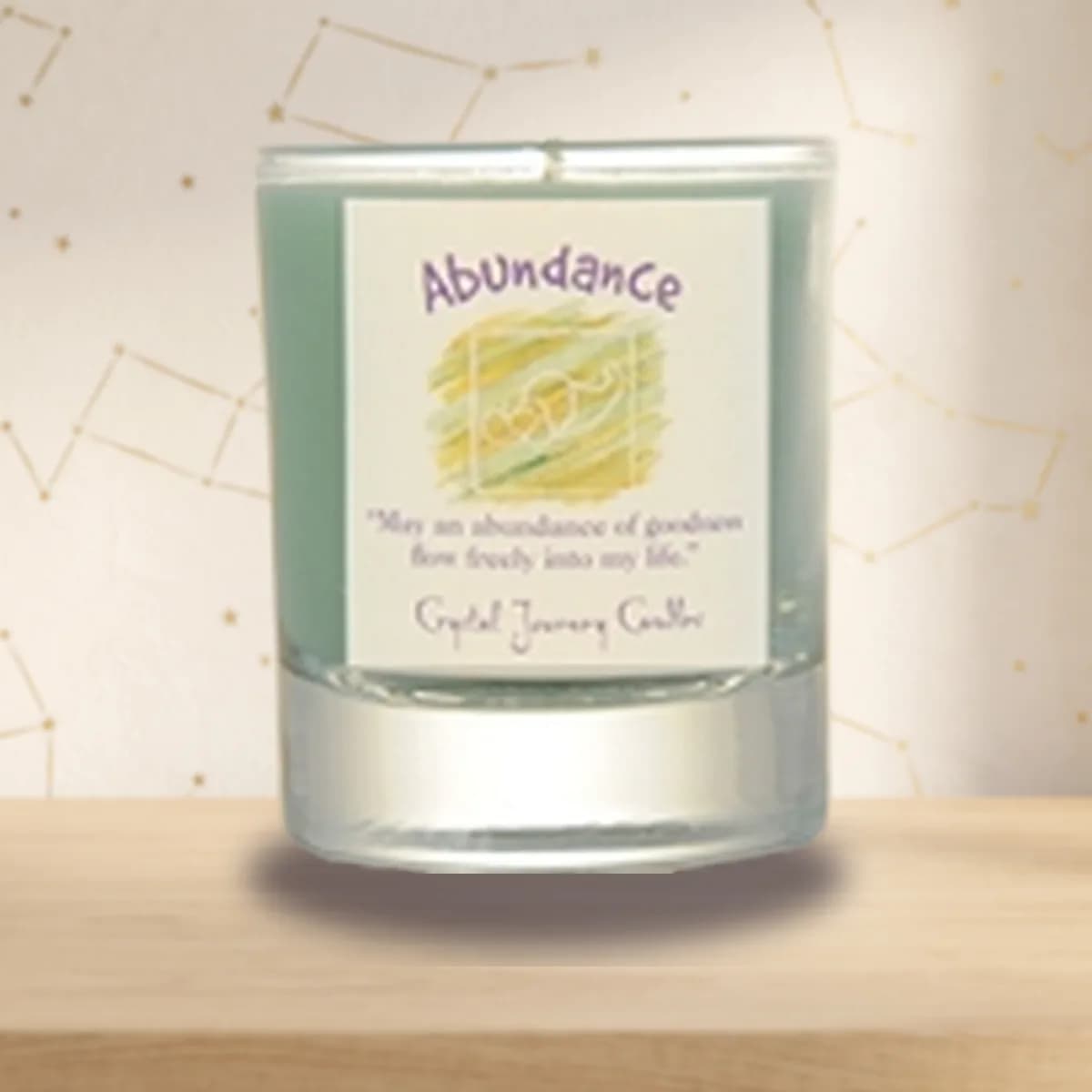 Abundance soy votive candle