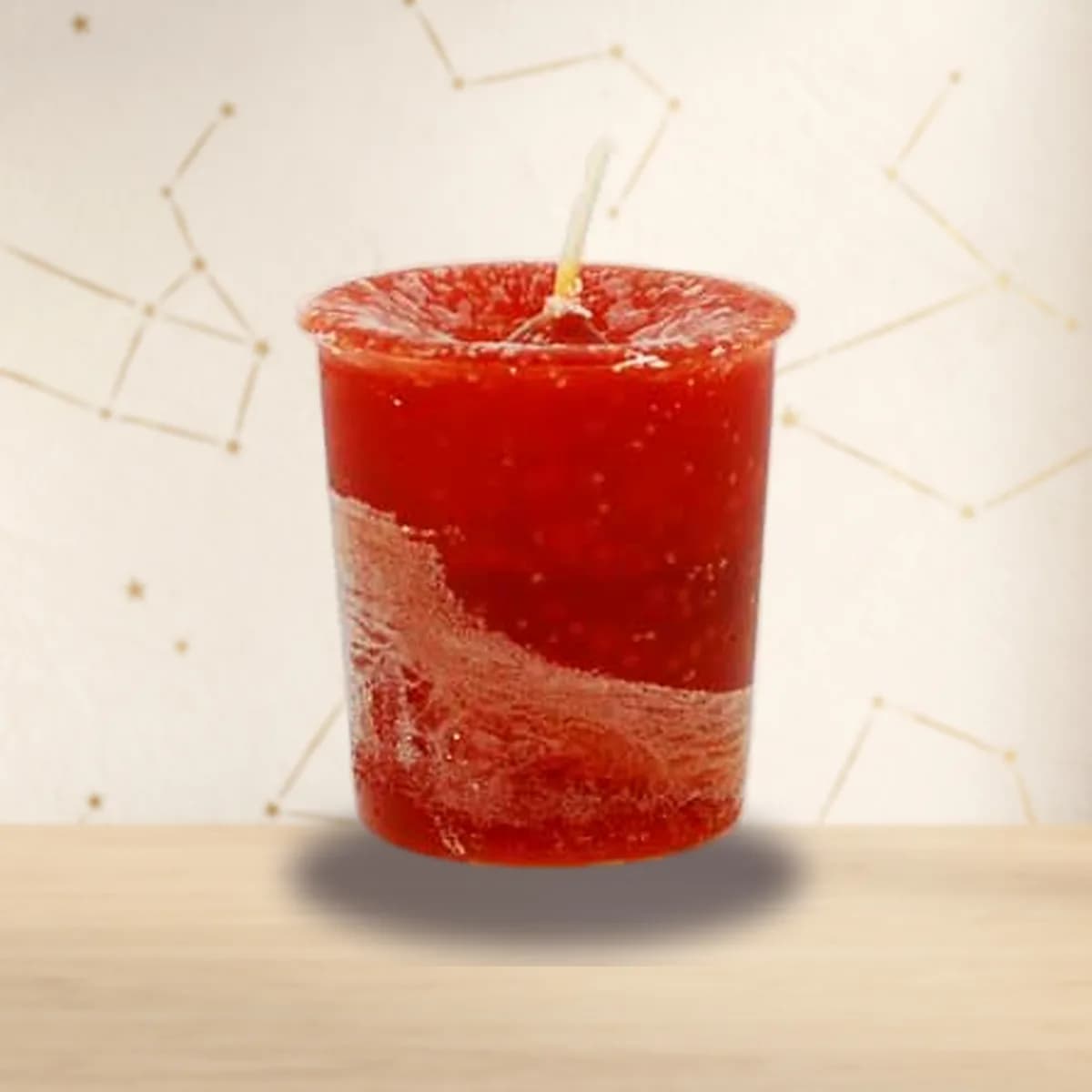 House Warming Herbal votive - red brown