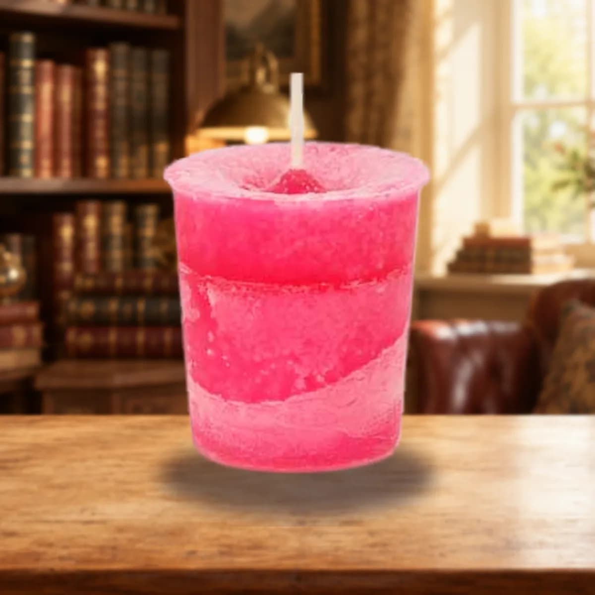 Love Herbal votive - bright pink
