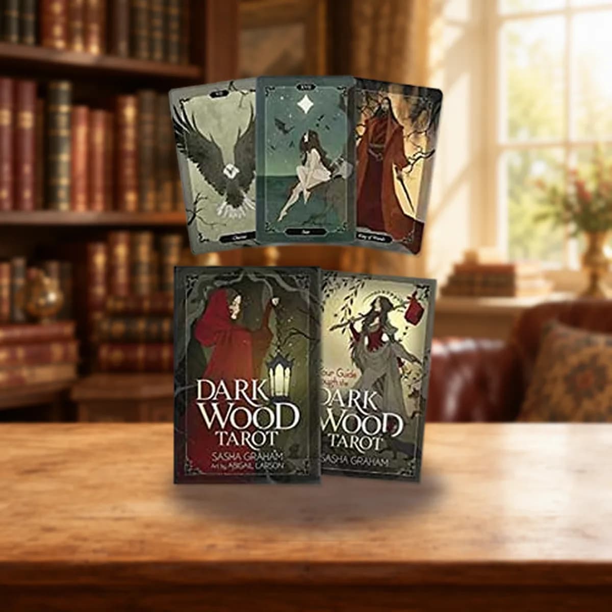 Dark Wood tarot (deck & book) by Graham & Larson