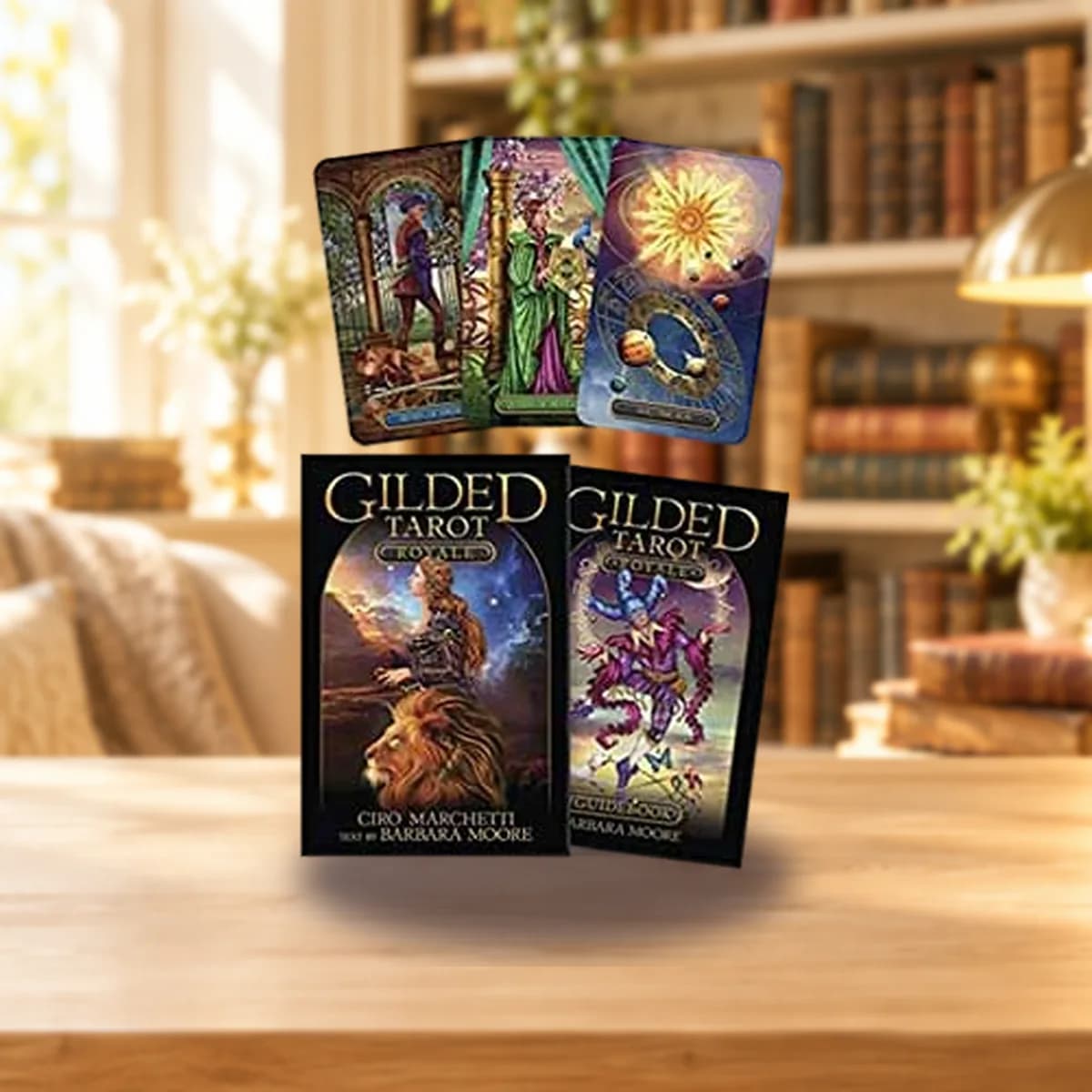 Gilded Tarot (deck and book) Royale by Marchetti & Moore
