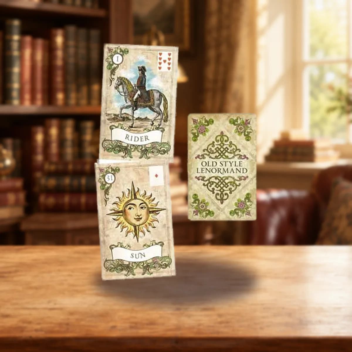 Old Style Lenormand tarot