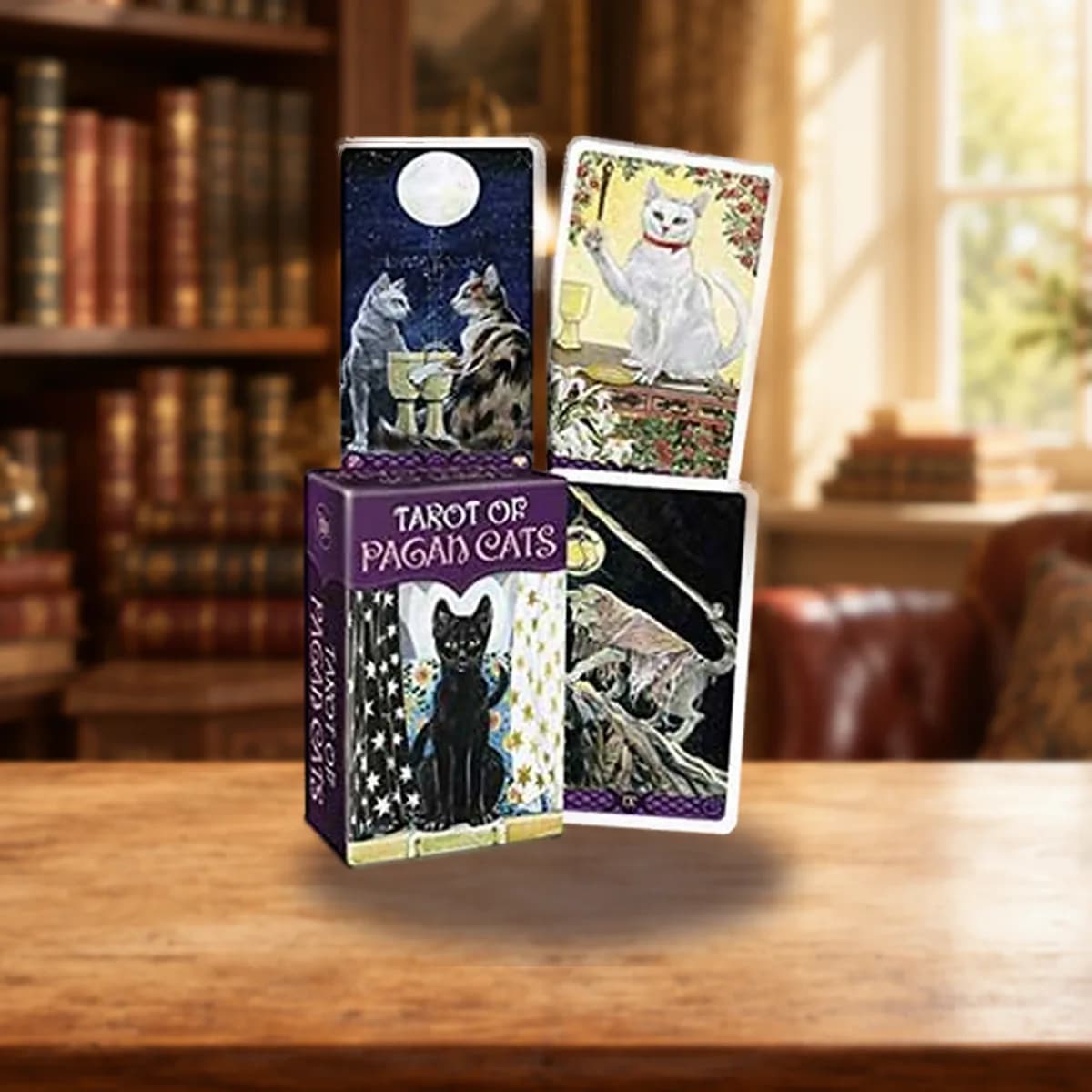 Pagan Cats mini tarot by Messina & Airaghi