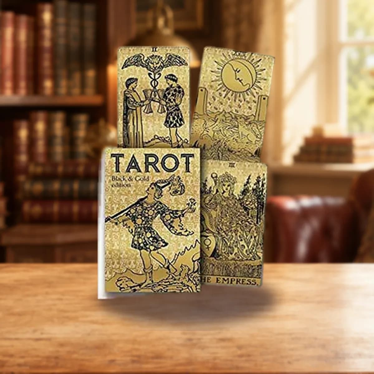 Tarot Black & Gold (deck & book) London 1909