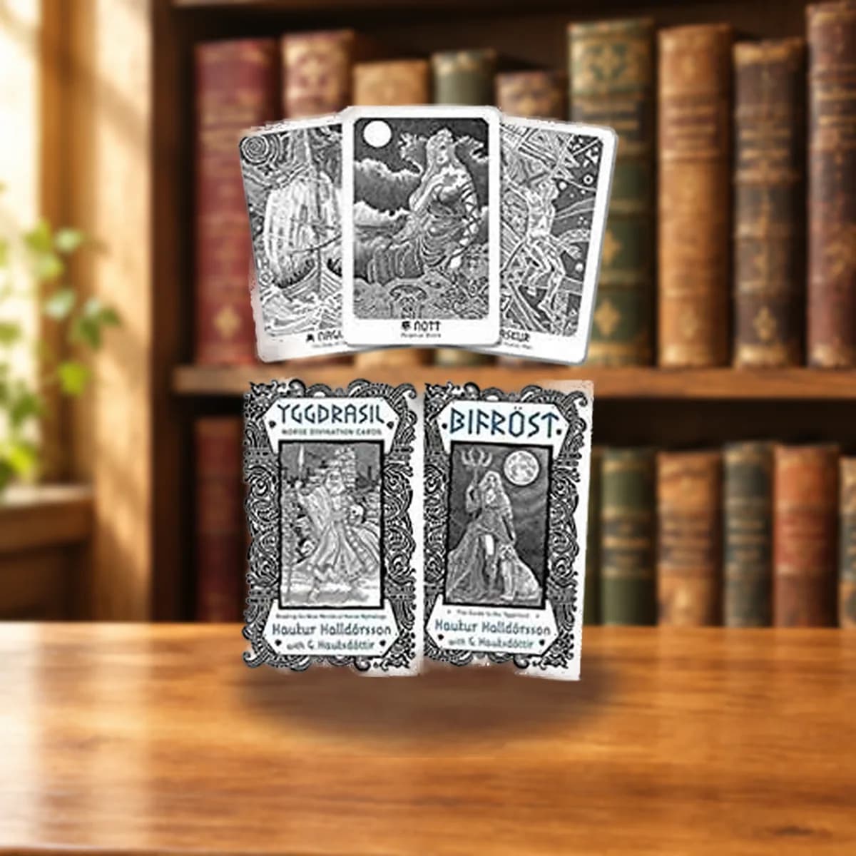 Yggdrasil Norse Divination cards (deck & book) by Halldorsson & Hauksdottir