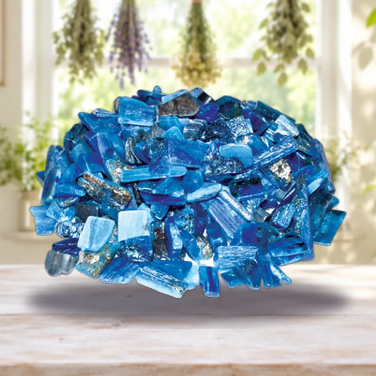 1 lb Kyanite tumbled chips