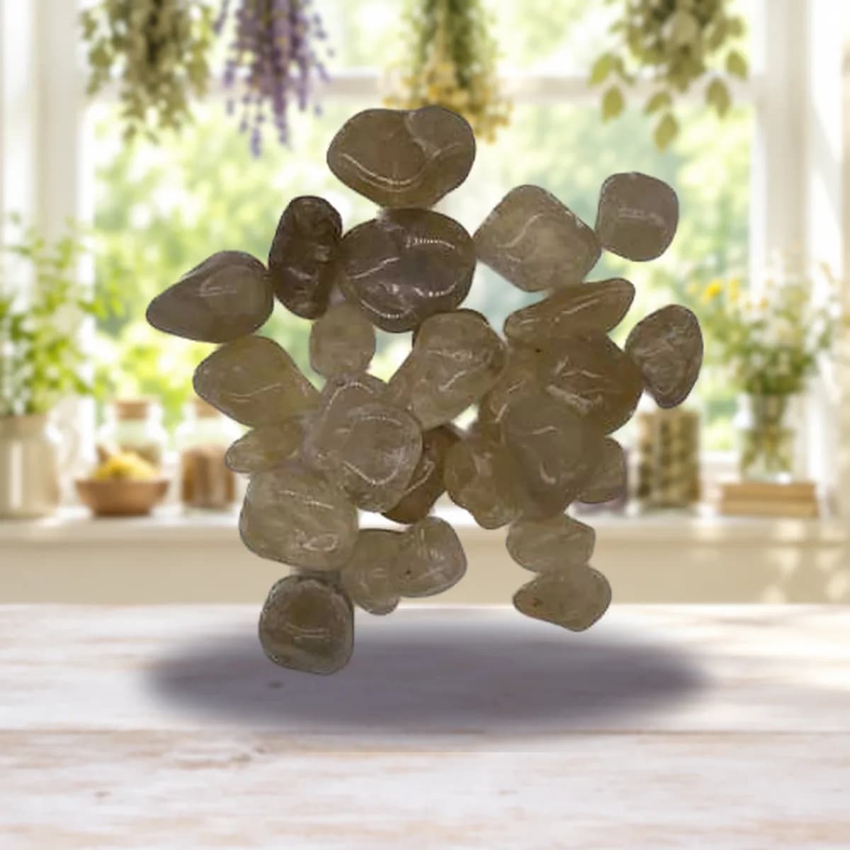 1 lb Topaz tumbled stones