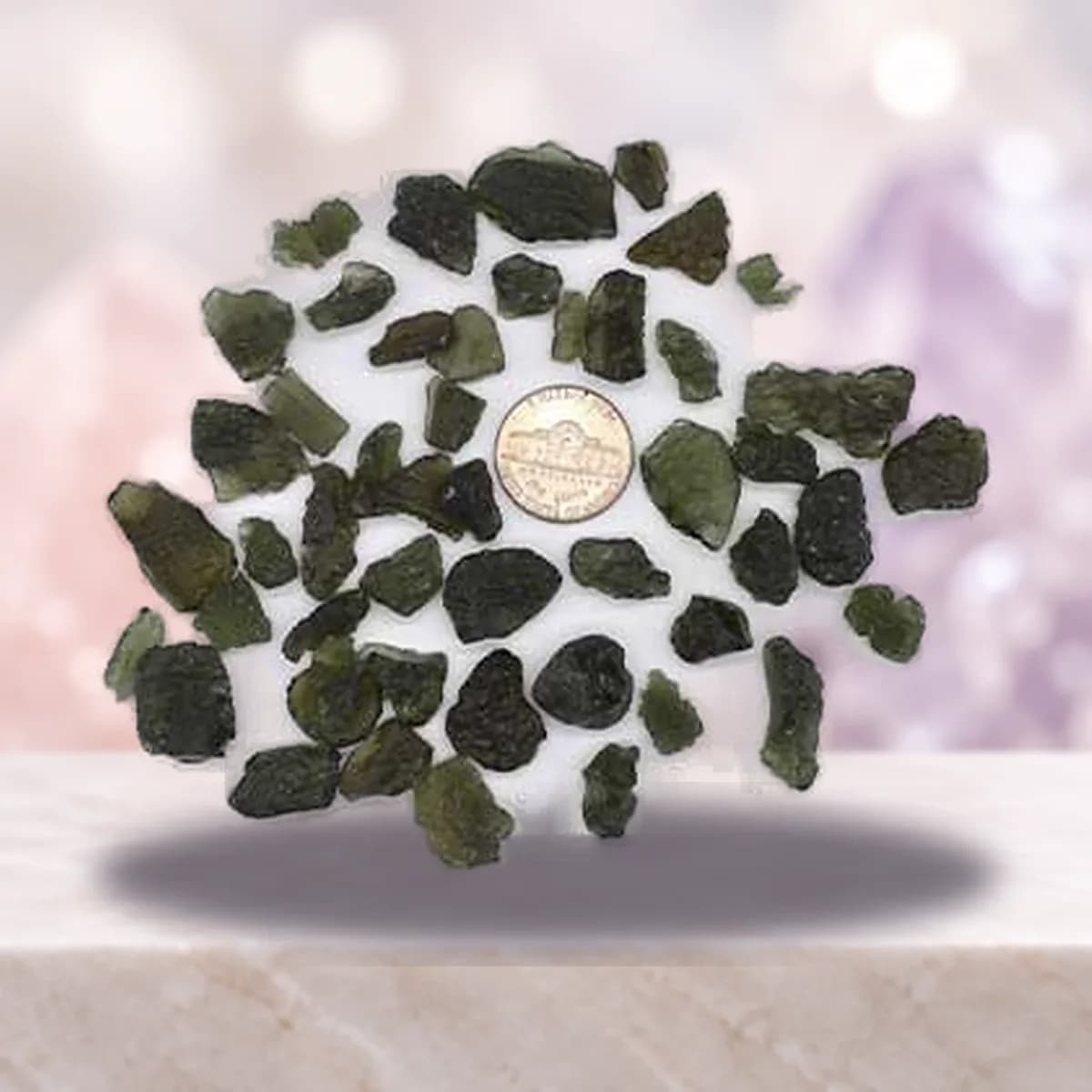 50gms Moldavite untumbled