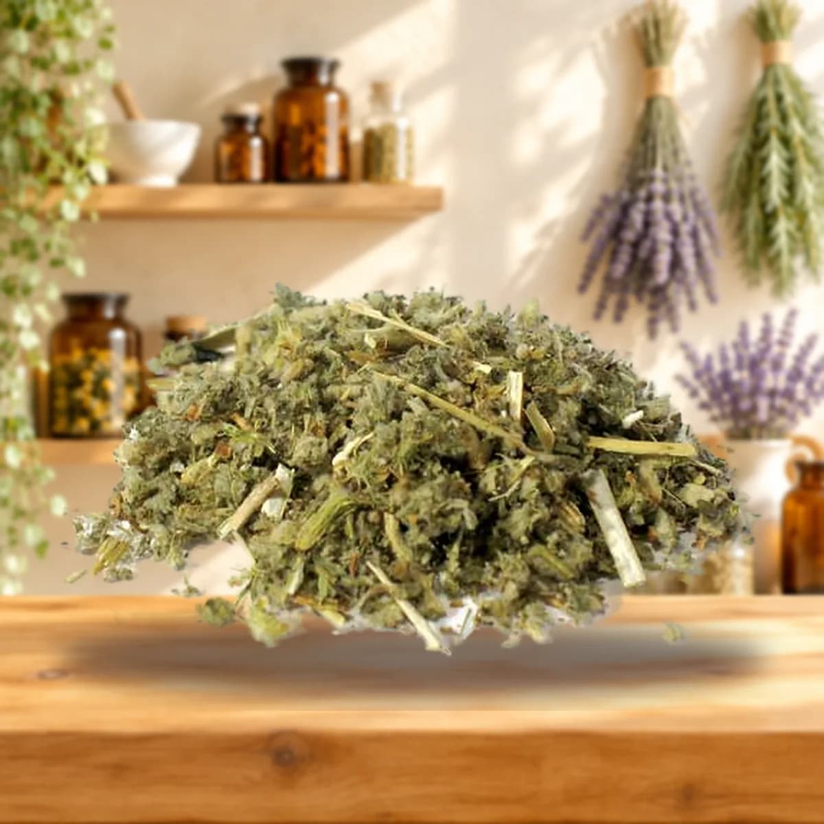 1 Lb Horehound cut (Marrubium vulgare)