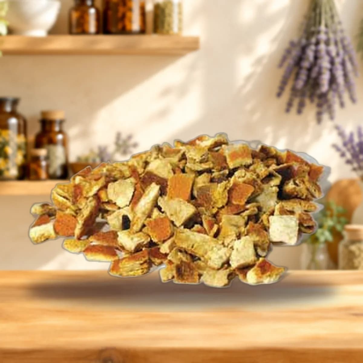 1 Lb Orange Peel cut (Citrus sinensis)