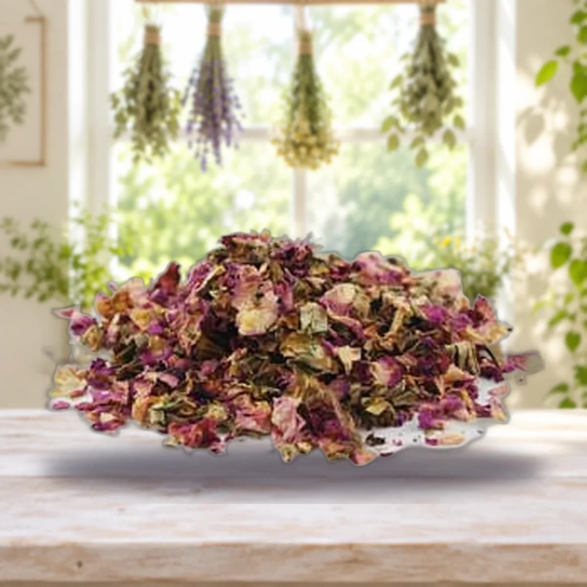 Rose Petals pink 2oz (Rosa gallica)