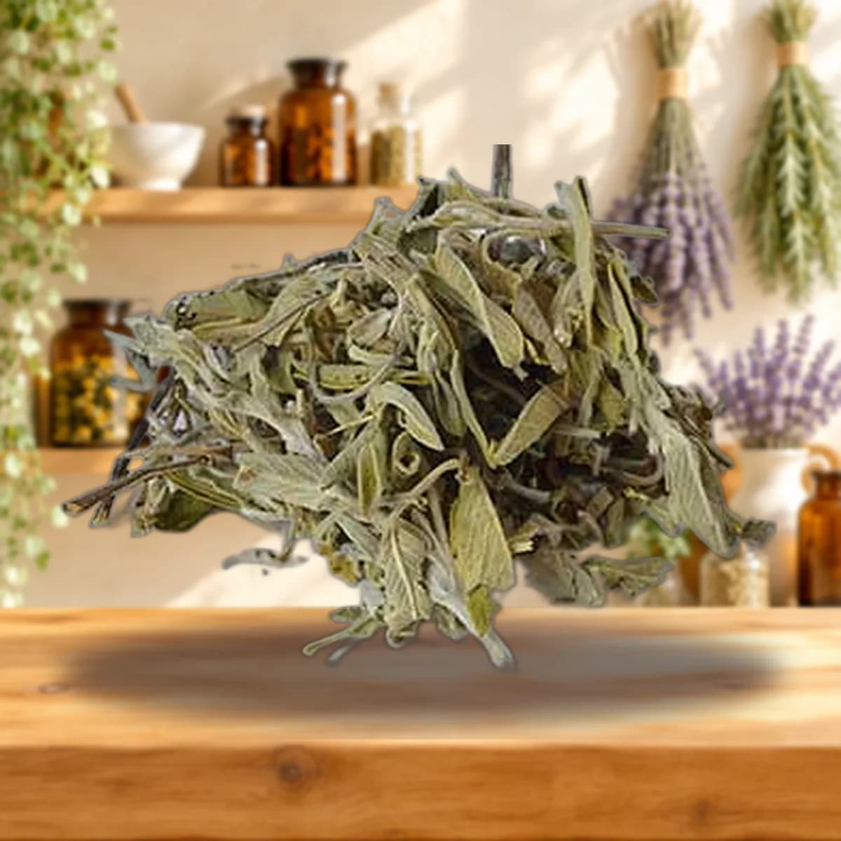1 Lb Sage Leaf cut (Salvia officinalis)