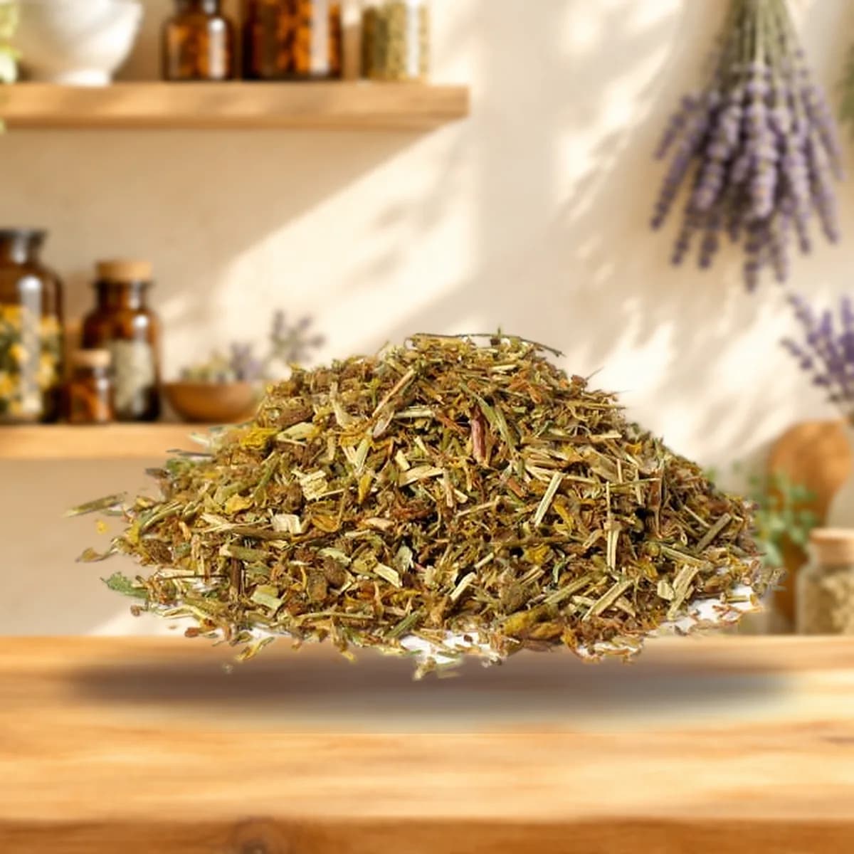 1 Lb St John's Wort cut (Hypericum perforatum)