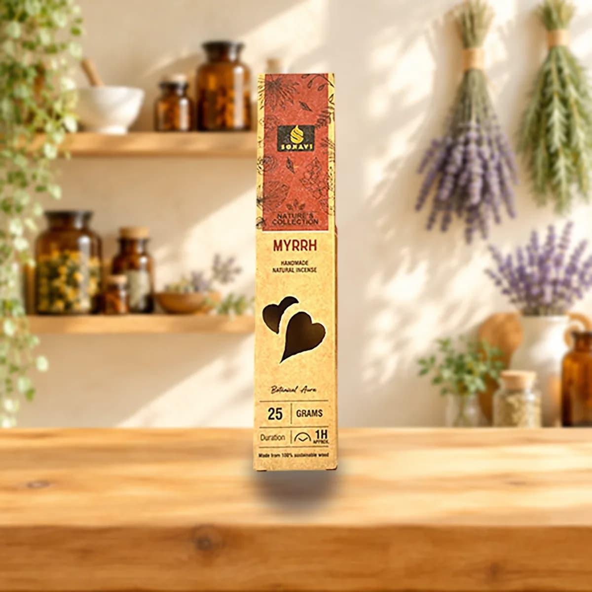 25gm Myrrh incense stick sonavi