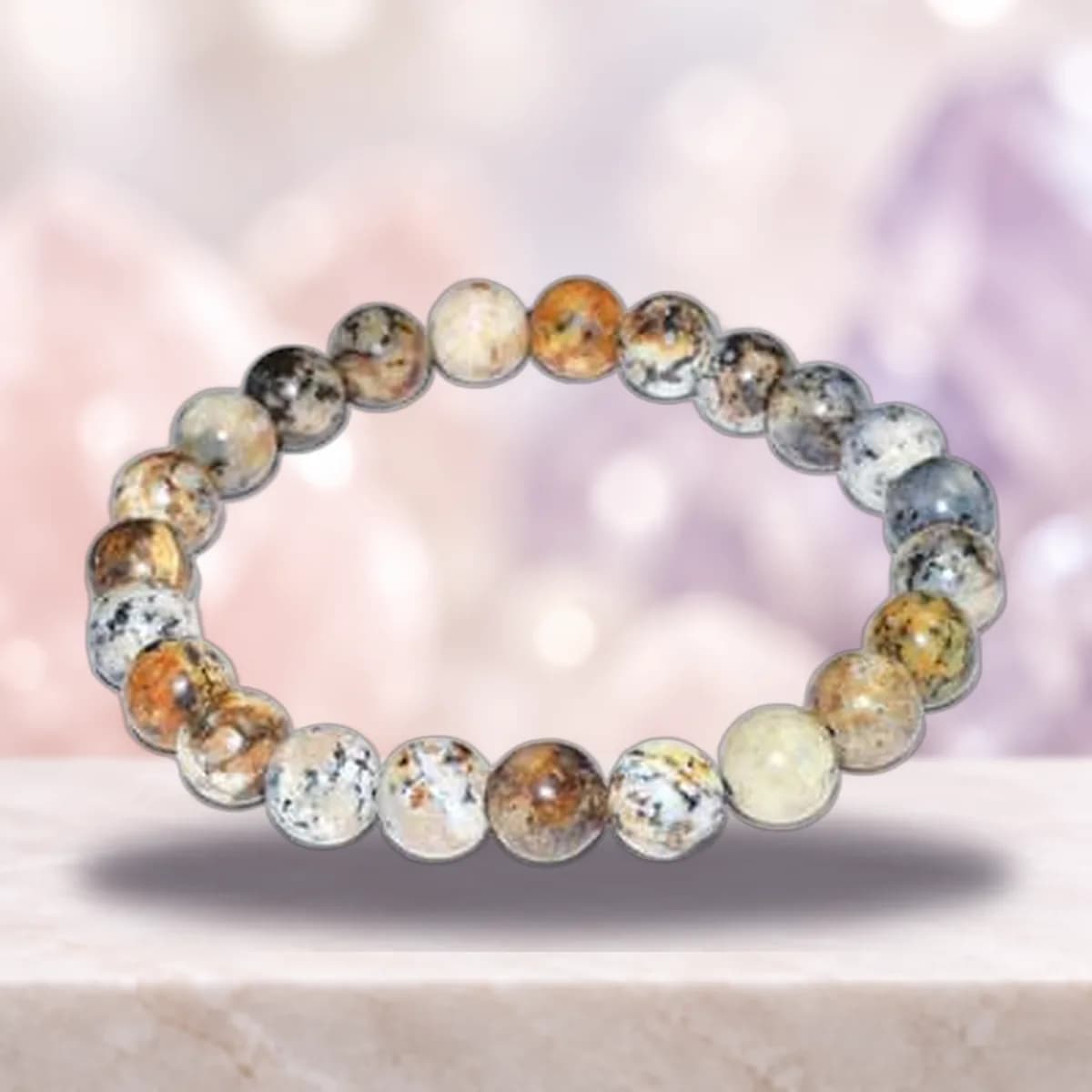8mm Dendritic Opal bracelet