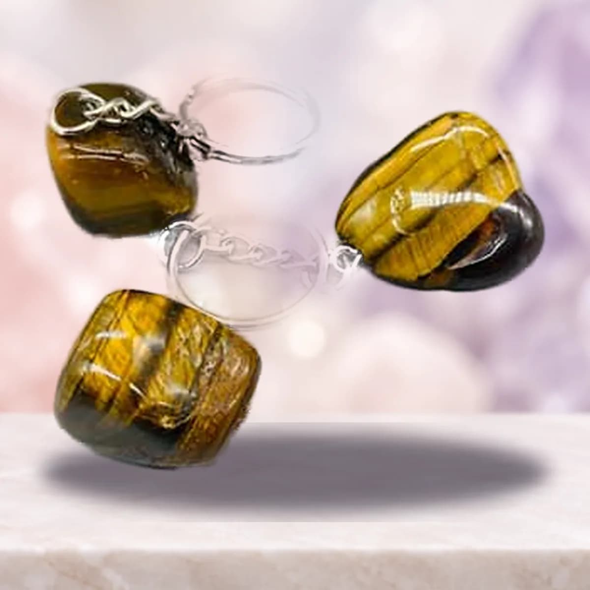 Tiger Eye keychain