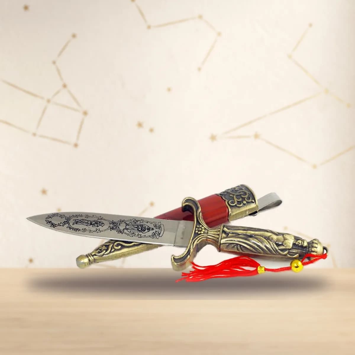 Ornate Greek athame