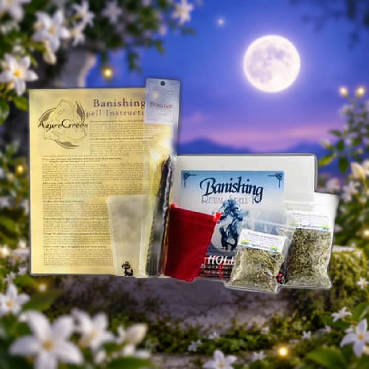 Banishing boxed ritual kit