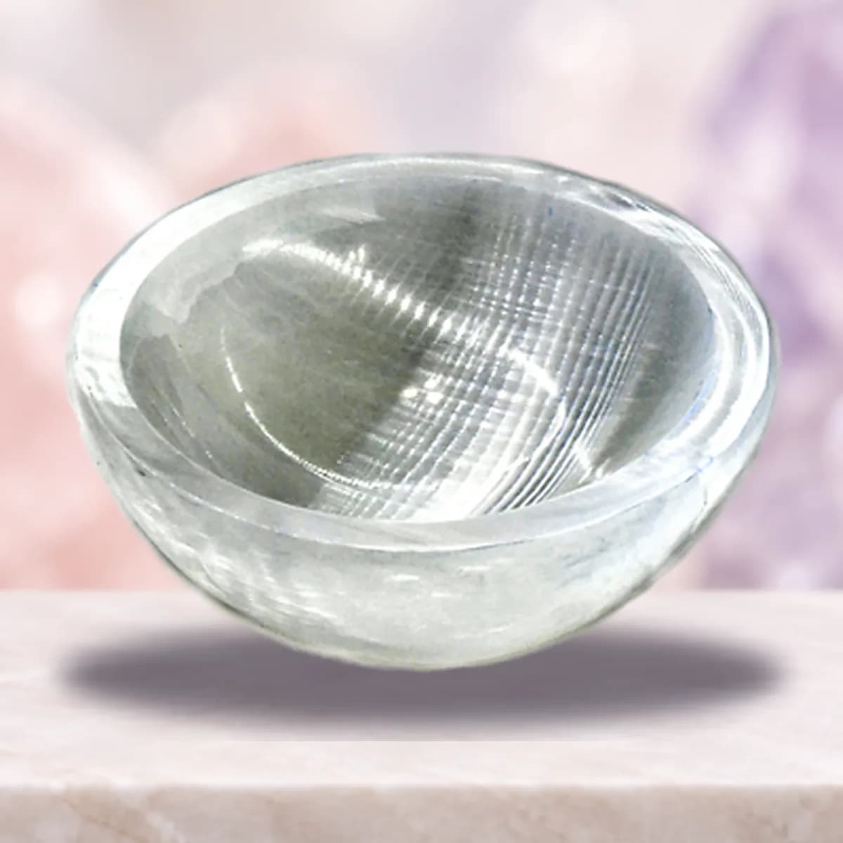 4-5" Selenite altar bowl