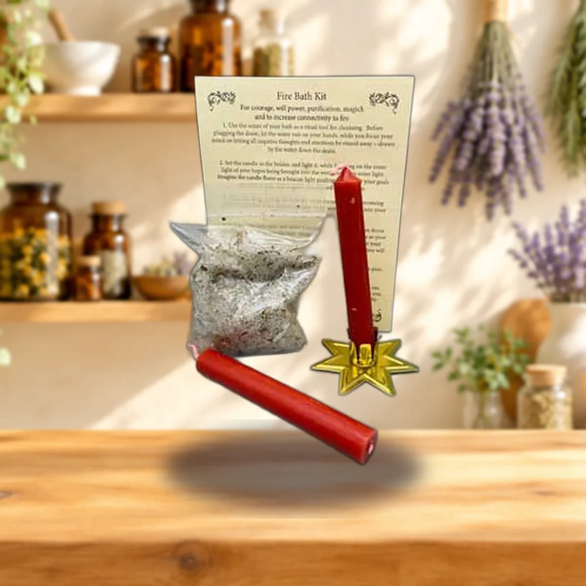 Fire bath kit