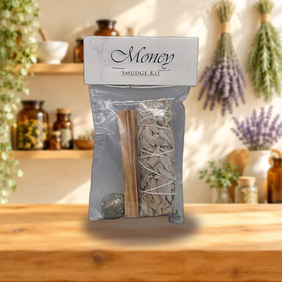 Money manifest it smudge kit