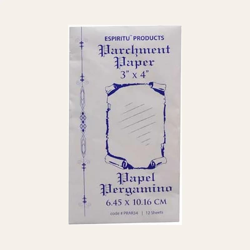 Parchment Paper, 3 × 4, 12-pack