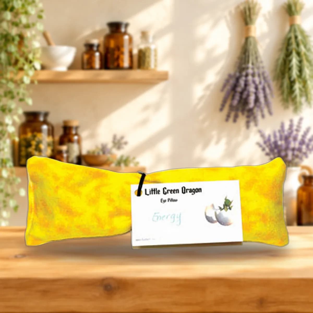 Energy eye pillow