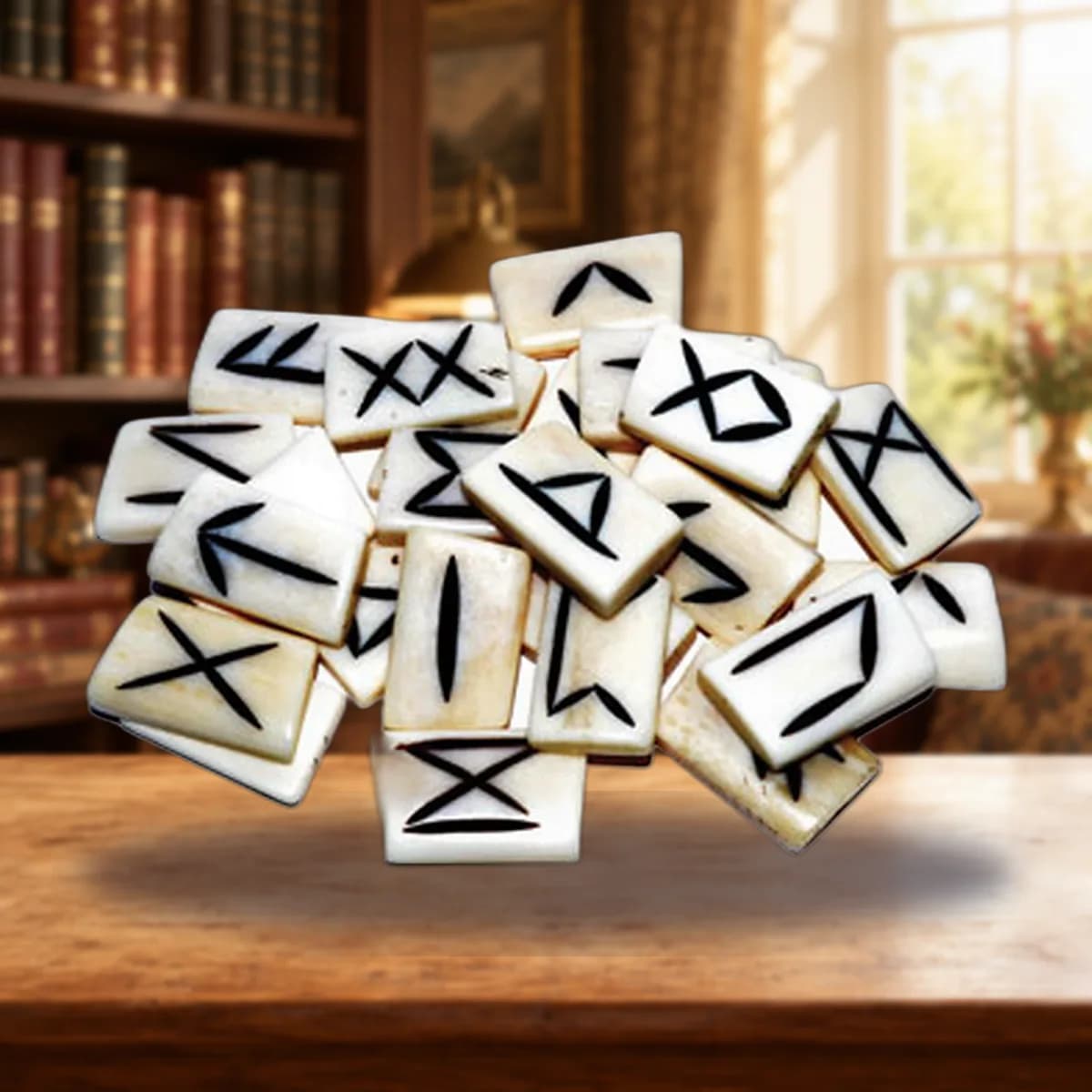 Bone Rune Set