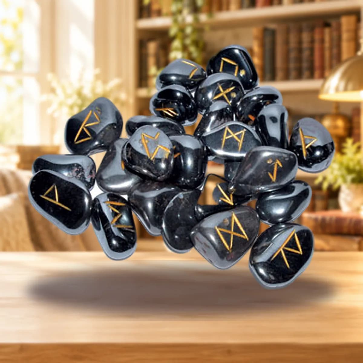 Hematite rune set