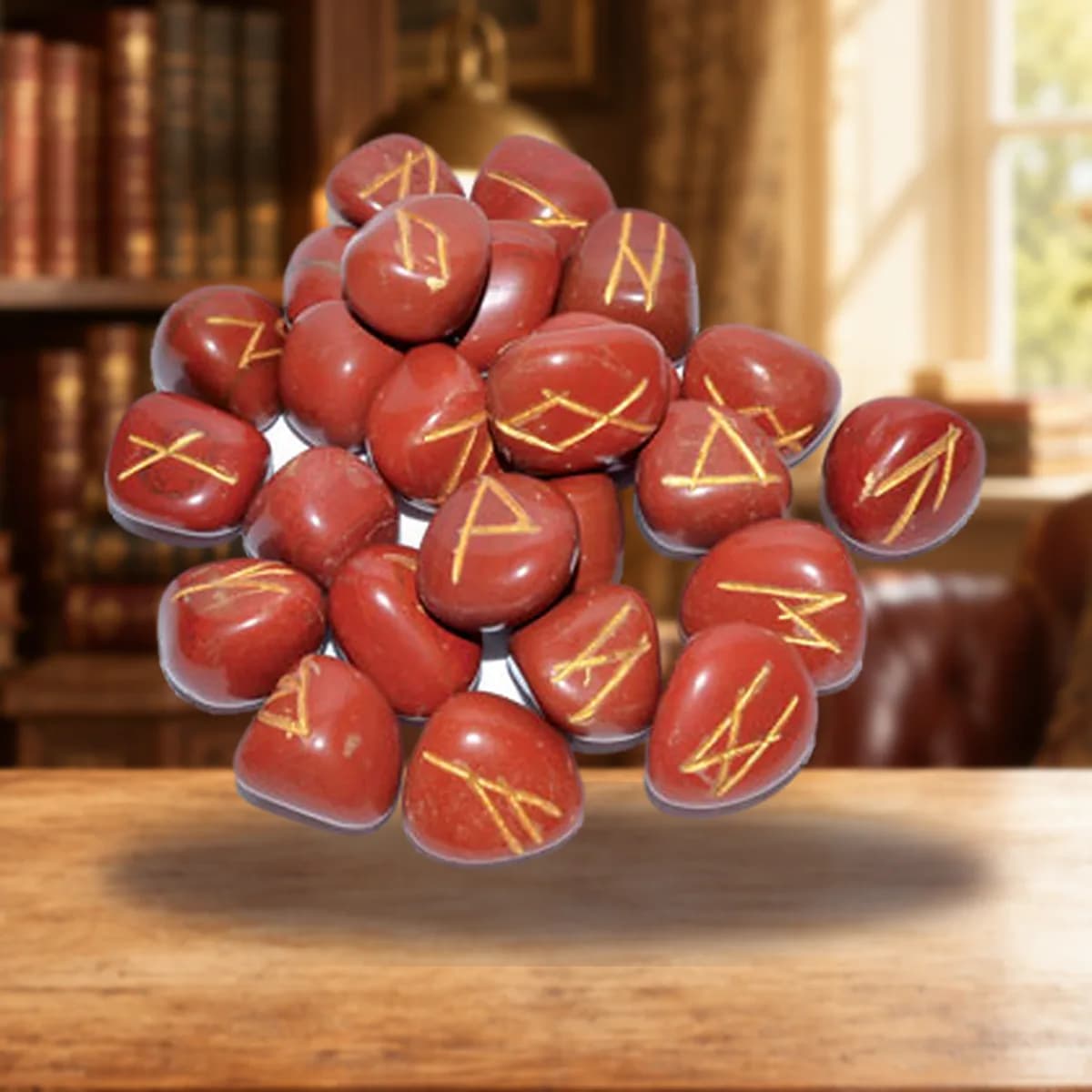 Red Jasper rune set