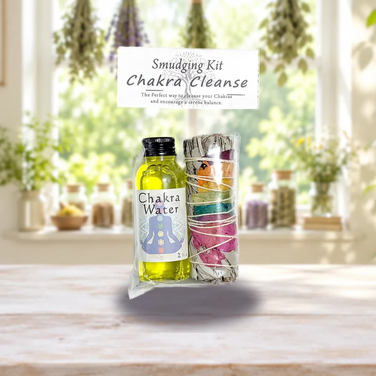Chakra Cleansing smudge kit